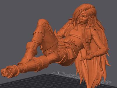 Borderlands 4 - Lilith figure pose - No base