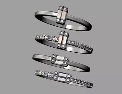 Baquette Diamond Ring
