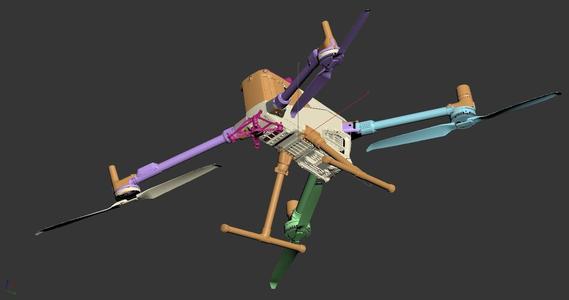 DJI Matrice 400 3D Model