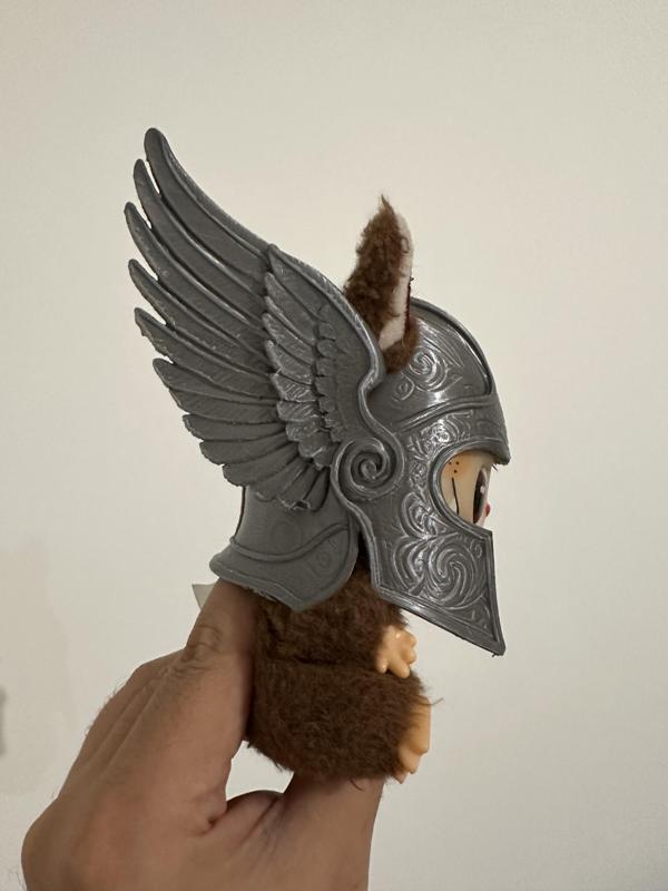 🪽 Labubu Valkyrie Winged Helmet