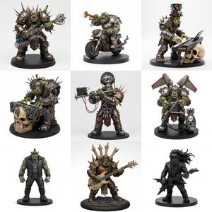 war hammer: Orks Rocker Band Pack x9 Miniatures