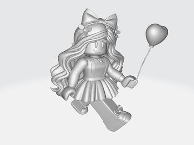 Miniature Game Roblox - Girl Top Model #8