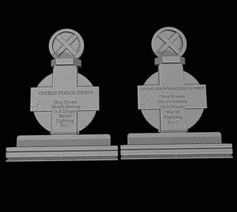 Charles Xavier Tombstone
