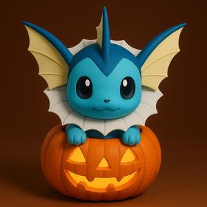 Vaporeon - Halloween Pumpkin Escape