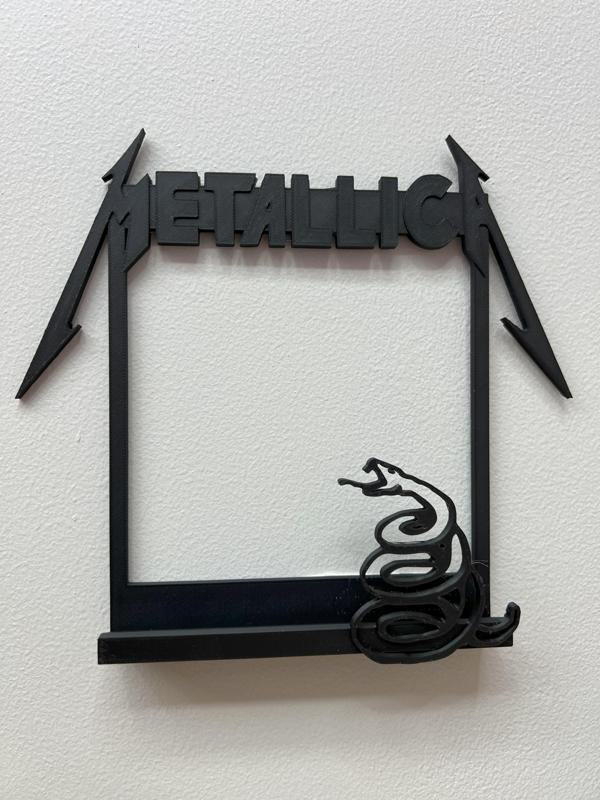Metallica CD Wall Mount - Black Album - Plus Bonus Files!