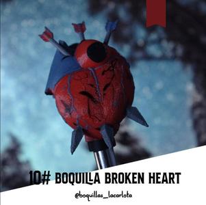 Broken heart mouthpiece