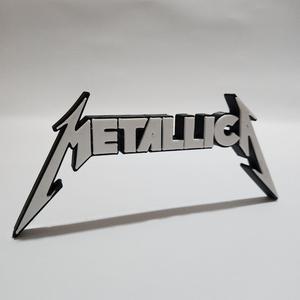 Metallica logo sign