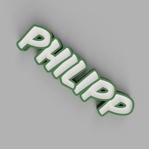 PHILIPP - LED LAMP WITH NAME (NAMELED)