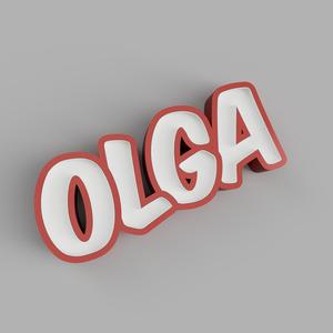 OLGA - LED LAMP WITH NAME (NAMELED)
