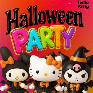 hello kitty halloween pack X 12