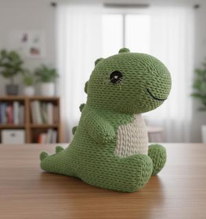 Crochet Dino – 3D Printable STL File 🦕✨