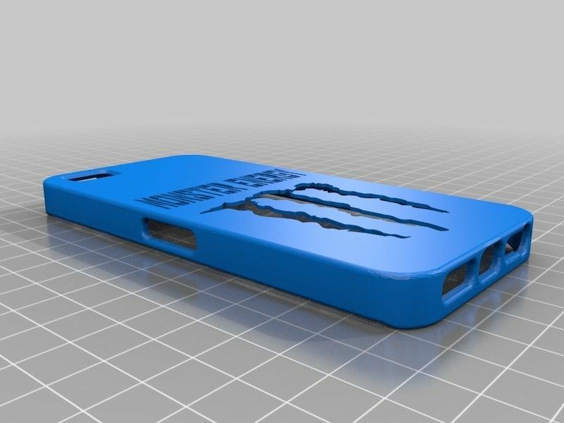 iPhone 5 New Case Cover Monster Energy