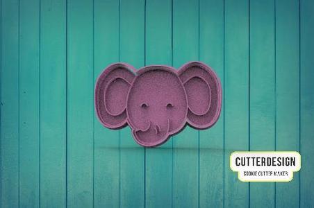 Baby Shower Elephant Elephant Cookie Cutter M1