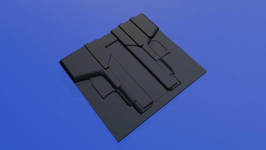 Glock G48 Split Mold vacuum.