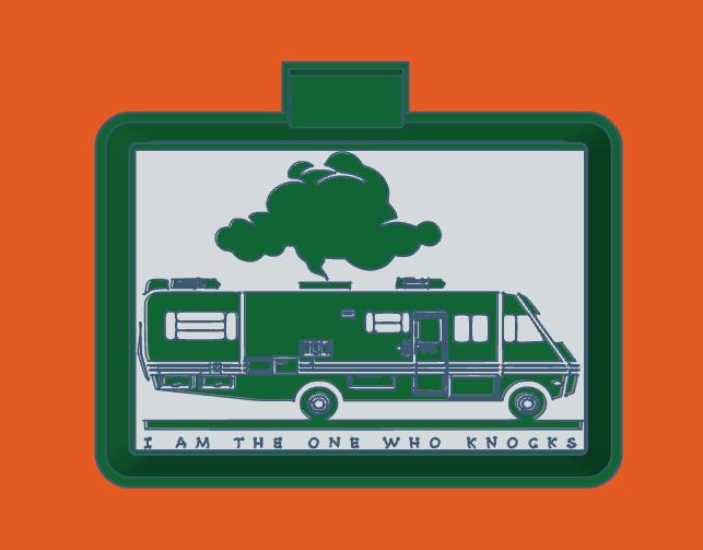 I Am The One Who Knocks- Freshie Mold Housing