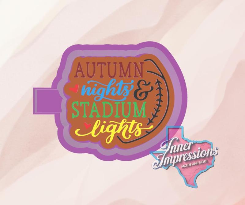 Autumn Nights Stadium Lights Freshie Mold