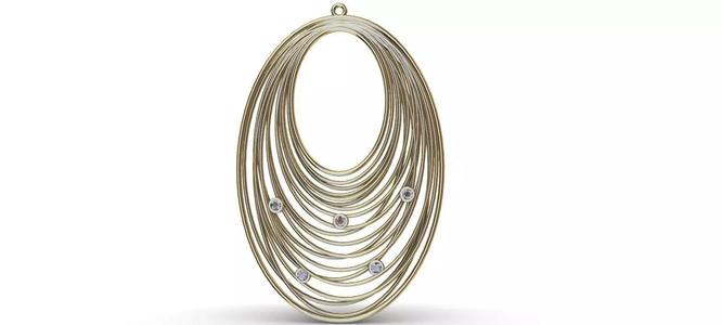 Wire Earring or Pendant