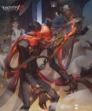 Antonio Inferno Violinist Horns - Identity V