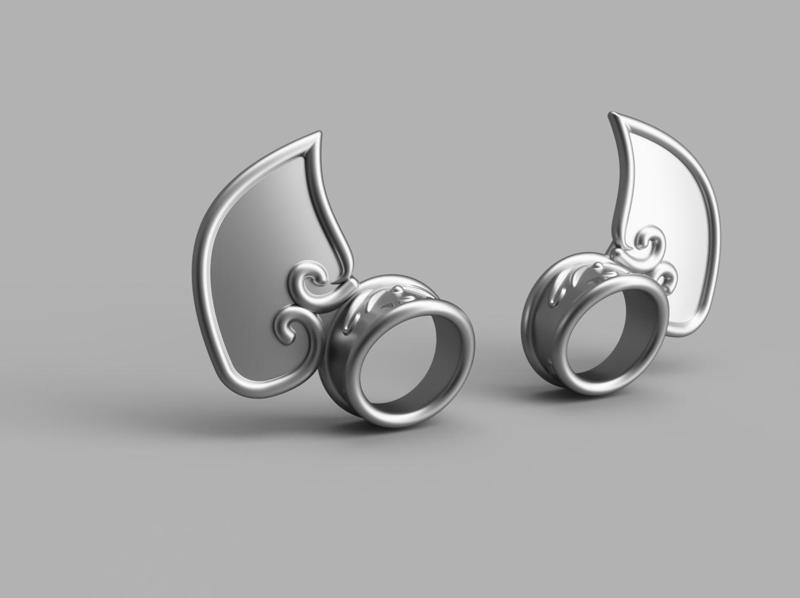 Alisaie and Alphinaud's Ponytail Holders