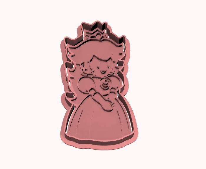 Cookie Cutter Princess Peach