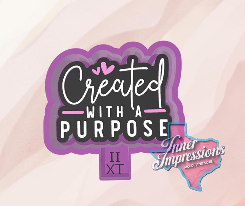 Created With Purpose Freshie Mold