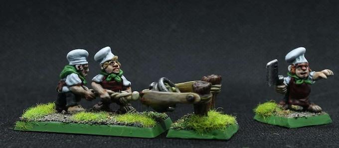 Halfling cooking hot pot catapult