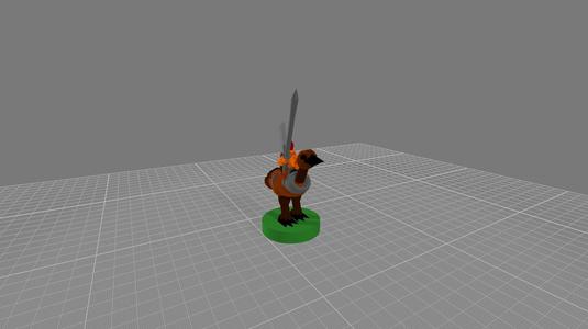 10mm (Warmaster) Australian Army Champion