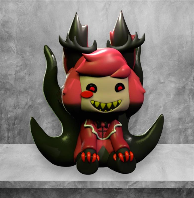 ALASTOR DEMON CHIBI FIGURE