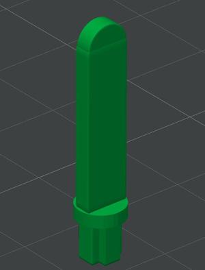 Furby 1998 Spring support, Model 0.5(Not printed Yet)