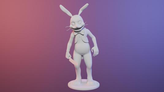 Glitchtrap Figure - Dead by Daylight