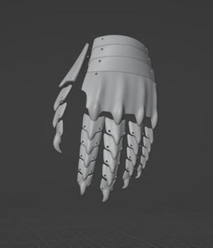 Hands and feet plate for cosplay