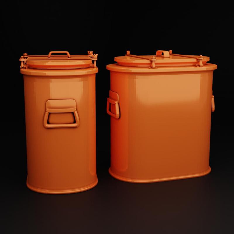 WWII German Thermos - 1/35 1/72