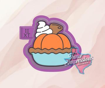 Fall Pumpkin Pie Freshie Mold