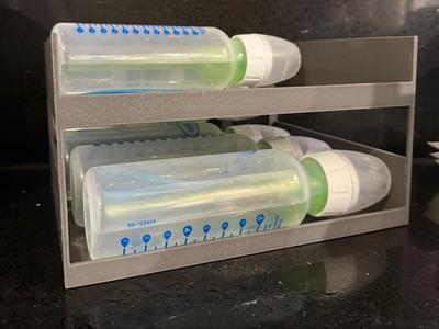 Dr brown bottle holder/dispenser/stacker