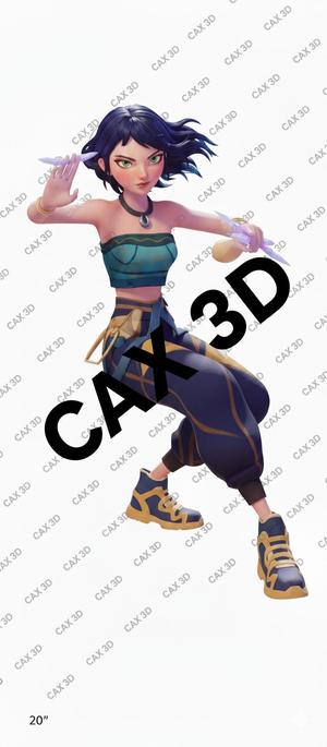 ZOEY VERSION 2 HUNTRIX -DEMON HUNTER-KPOP