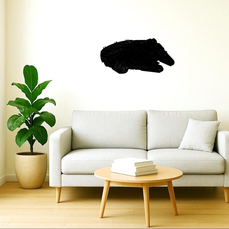millennium falcon wall decoration