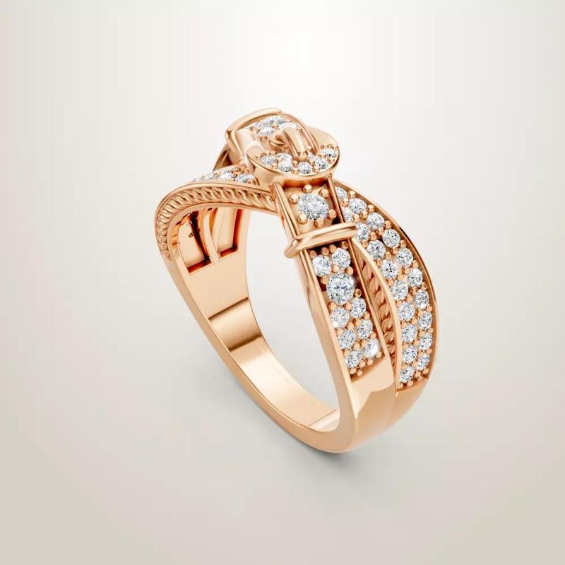 Le Vian Ladies Gladiator Buckle Ring belt