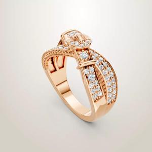 Le Vian Ladies Gladiator Buckle Ring belt