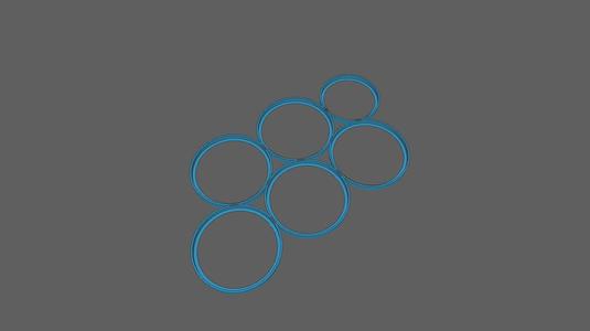 movement templates for 25 to 40 mm round bases squad + character/token