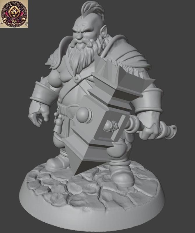 Bromm Ironhammer DND dwarf