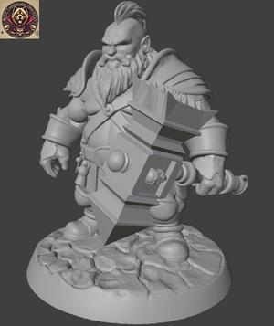 Bromm Ironhammer DND dwarf