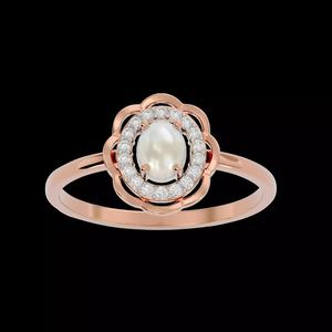 Light Minimalist Diamond Ring Earrings Pendant Set