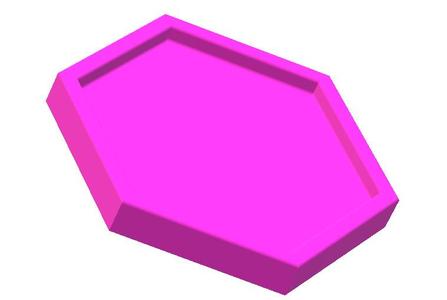 Medium hexagonal base B13