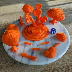 Fantasy Forest Altar Encounter Terrain - 15mm Scale and Magnet Compatible- Perfect for Fantasy Wargames and RPGs, DnD