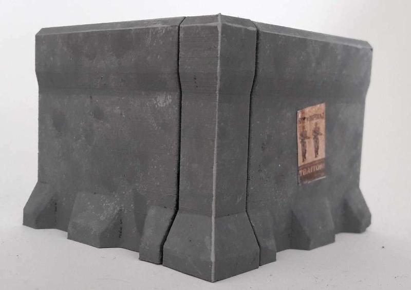 Perimeter defense system - 90 degrees angle