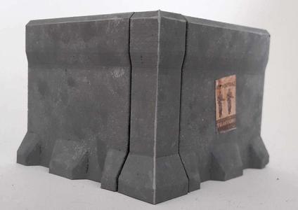 Perimeter defense system - 90 degrees angle