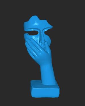 WOMAN ARTISTIC SCULPTURE