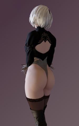 Nier:Automata 2B figurine