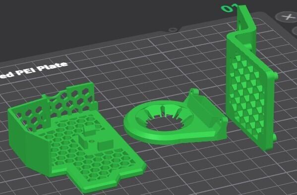 Ventilation modification Ender3 V3 se