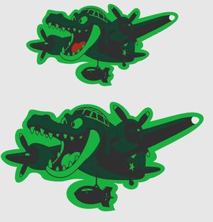 BOMBARDILO KEYCHAIN 2D MULTICOLOR